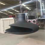 1000mm Hotel Indoor Suspended And Rotating Wood Burning Hanging Fireplace