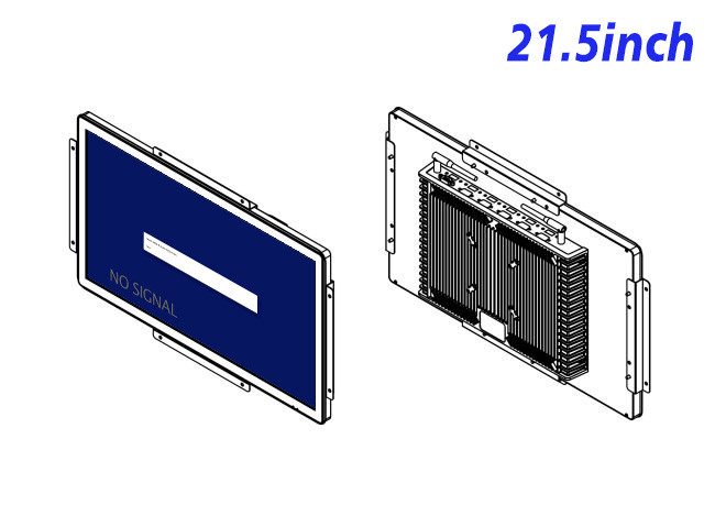 21.5-Inch Screen for Industrial Monitoring and Public Information Displays