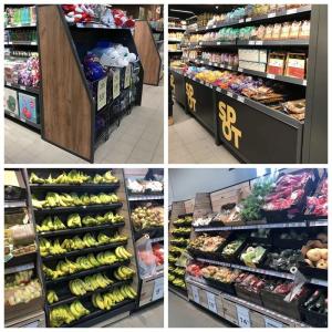 Quality Customized Supermarket Display Racks , Rack Display Shelf 50-150 Kg/Layer Capacity wholesale