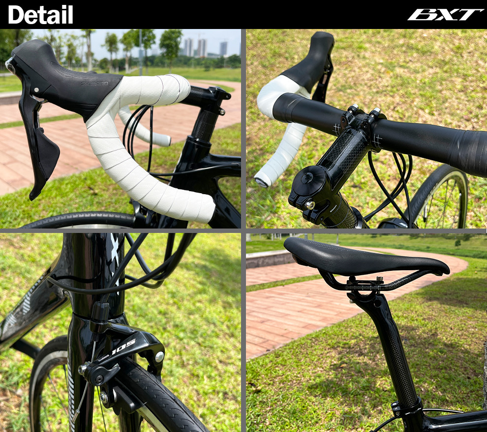 Rim Brake Carbon Road Bike 700C 23C Tires 22 Speed Shimano Groupset