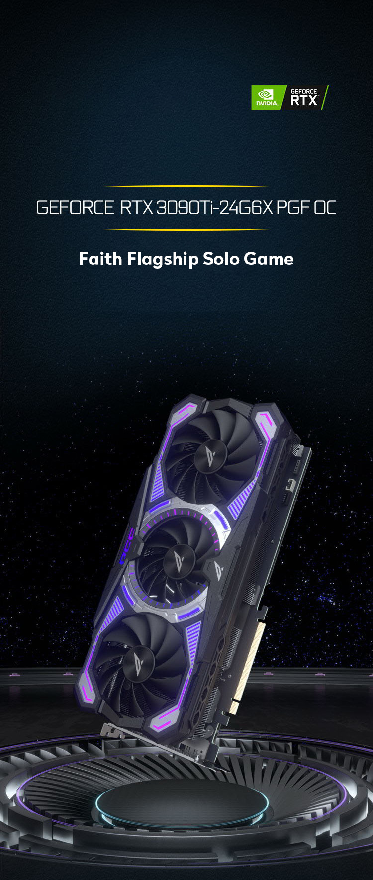 Gaming Computer Discrete Graphics Card GeForce RTX 3090 24G6X PGF OC