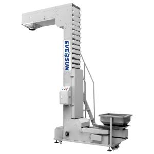 China Stainless Steel Small Z Inclined Type Bucket Conveyor For Powders Granule on sale