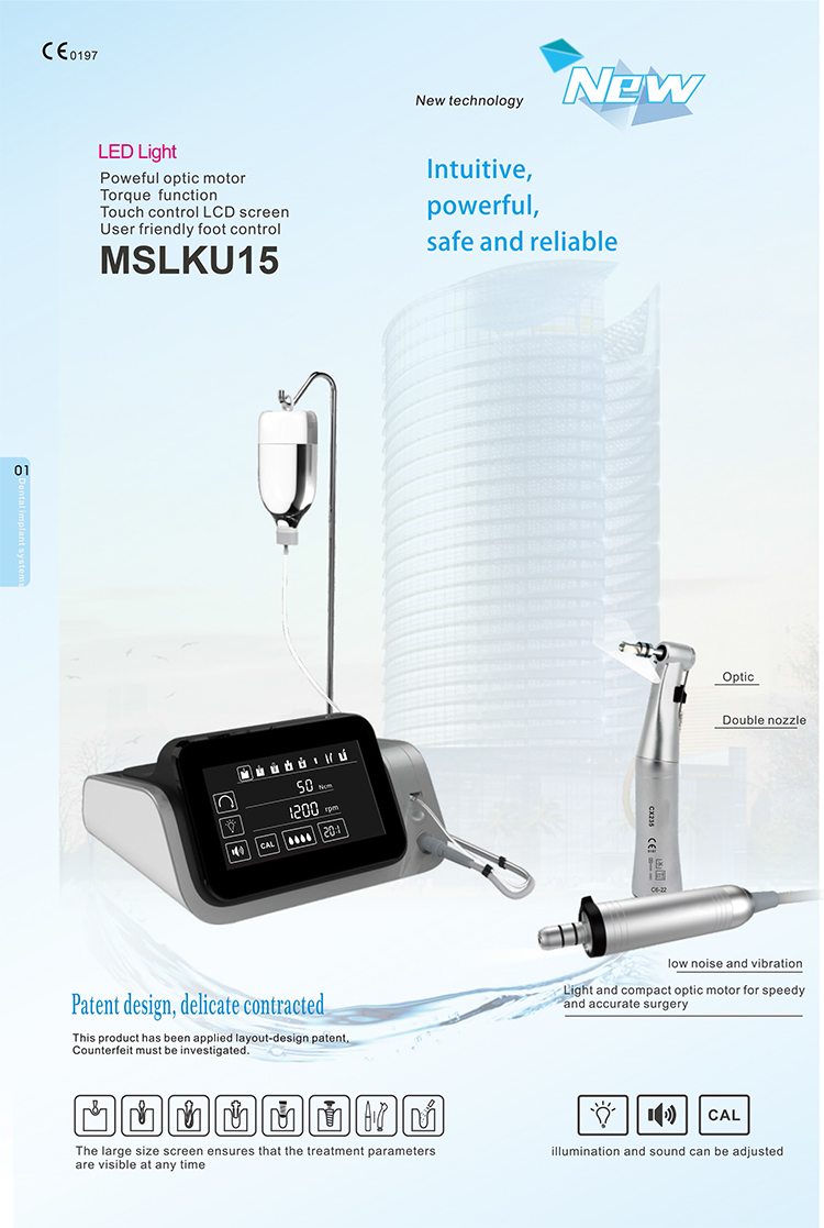 New design Dental Implants Instruments Motores Para Implantes Dentales Dental Implant Machine