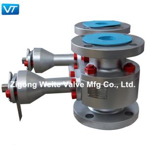 Quality Liquefied Petroleum Gas Cryogenic Ball Valve Forged Steel Low Temperature wholesale