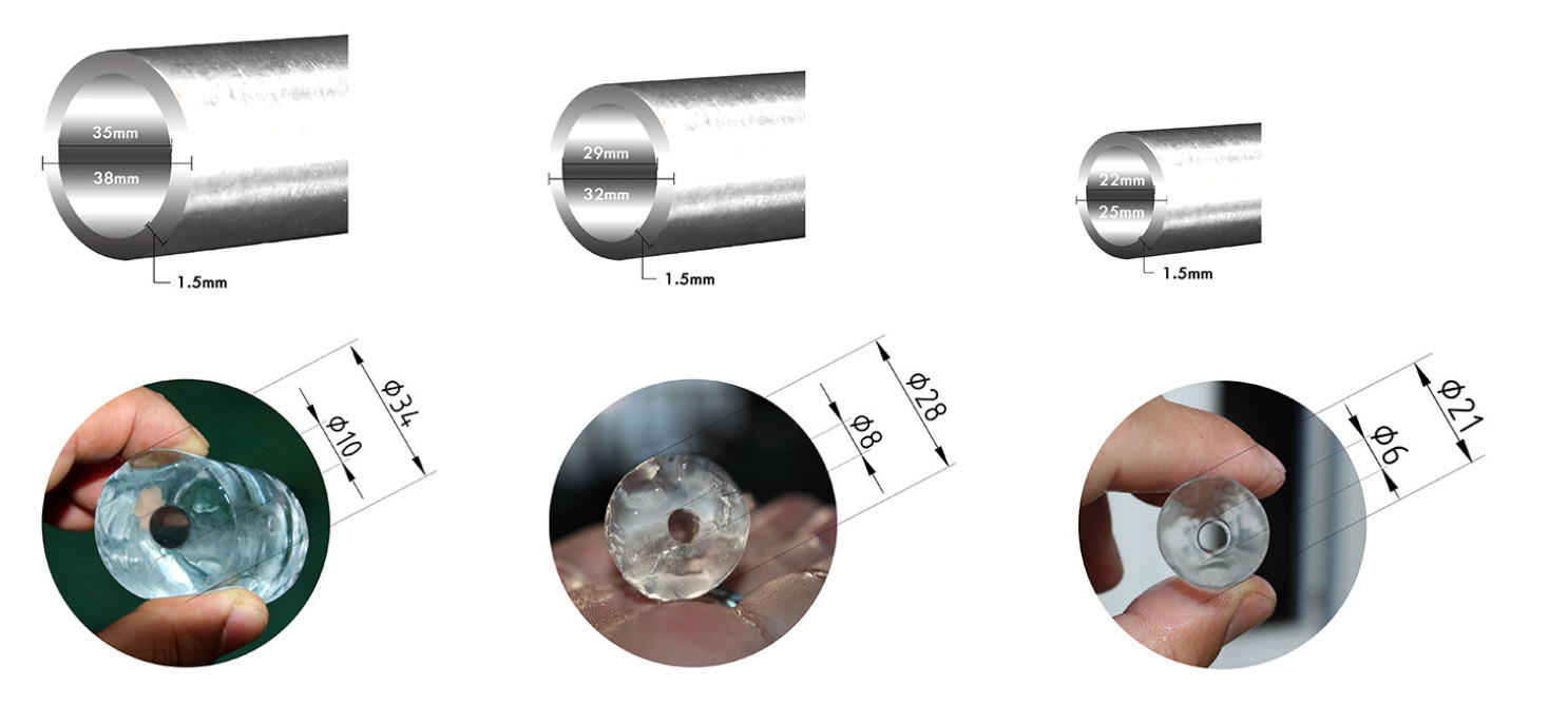 Stainless Steel Tube Ice Maker for Refreshing Beverages Focusun's Specialty