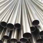 SUS201 202 Brushed Stainless Steel Pipe Tubing 6K Mirror Bright Polished Round