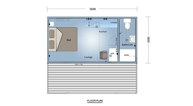 Prefabricated Light Steel Frame Houses / Hurricane Resistant Prefab House