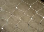 SS316 Diamond Flexible Inox Cable Mesh Zoo Aviary Fence Anti Corrosion