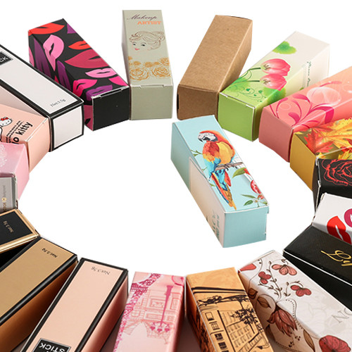 Embossing Printing Hair Extension Packaging Cosmetic Packing Tube Box