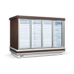 Vertical 1250L Supermarket Refrigeration Equipments