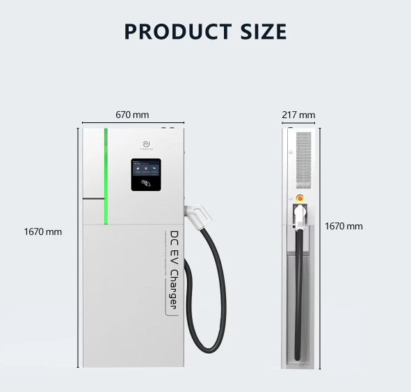 Dc Charging Station Pile 30kw 40kw 50kw Commercial Fast Ev Charger for Electric Car