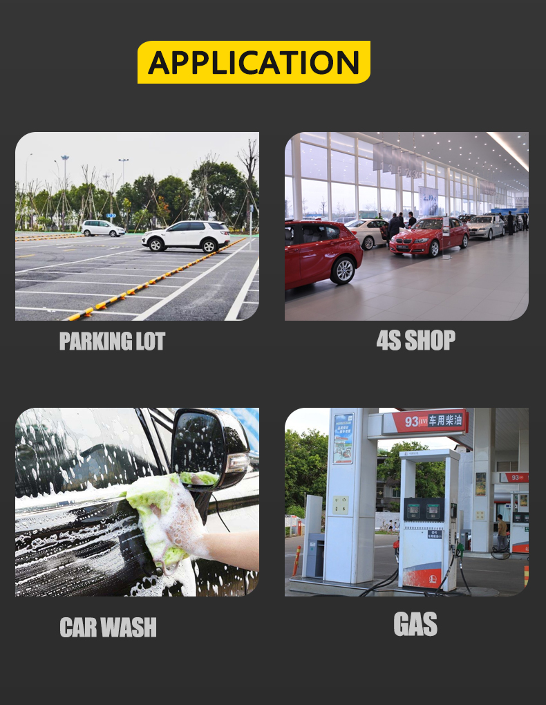 Car Cleaning 368*230*285cm Full Automatic Rollover Car Wash Machine Equipment with Style and 3 Brush System