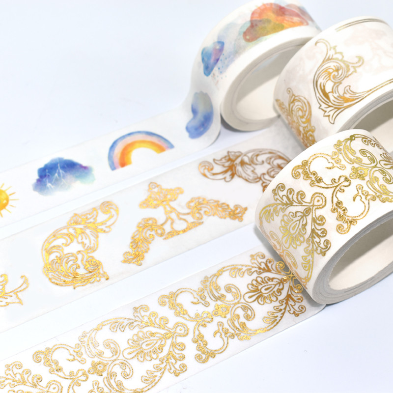 Design Your Own Masking Foil Washi Tape Organizer Custom Printing