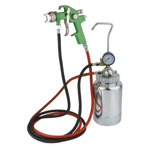 Quality Aluminum Material Spray Gun With Tank Air Compressor 2L High Pressure Spraying Tank wholesale