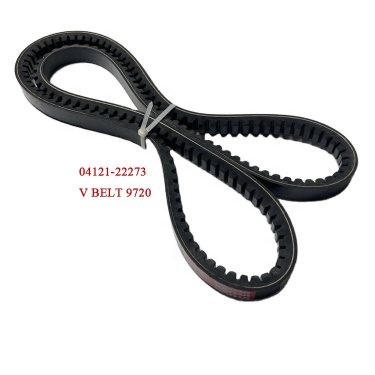 V Belt For Komatsu D70LE 04121-22273 9720 Spare Parts Online Support After Service