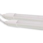 RoHS 10W Waterproof LED Tube Light Super Brightness IP65 T8 600mm Tube