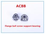 FL7602025/P4 DBB Flange Ball Screw Support Bearing