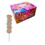 Smile Face Shape Small Colored Marshmallows Cotton Candy 12 G 30 Pieces