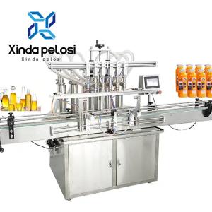 Quality Multi Head Electronically Controlled Bottle Liquid Filling Machine Multifunction wholesale