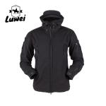 Manufacturer Winter Black Long Parka Fur Utility Trench Hooded Soft Shell Sport