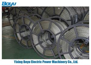 Quality 24mm Anti-twisting Breaking Load 389kN 18 Strands Braided Steel Wire Rope Line Stringing Engineering wholesale