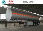 3 Axles 33000 Liters Fuel Tanker Trailer High Durability With BPW Axles