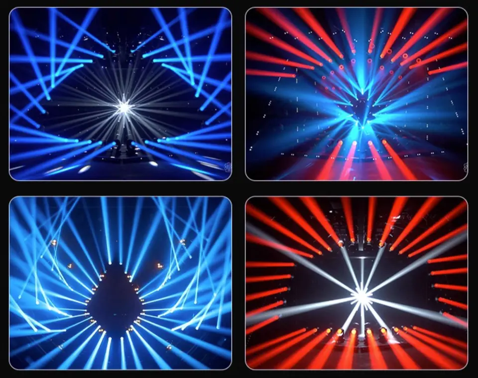 2000 Lifespan Hours DMX16 LED Stage Lights For Moving Head DJ Party Disco