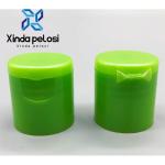Polish Blue 24/410 PP Smooth Surface Cosmetic Flip Top Bottle Caps For Cream