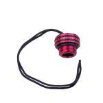 aluminum anti-dust din valve cap for diving