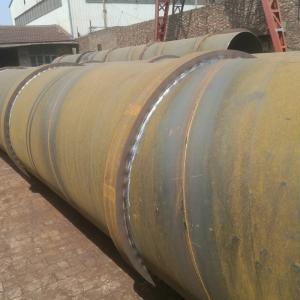 China Astm A252 Gr D SSAW Steel Pipe，219mm Spiral Welded Pipe Round on sale