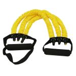 3 Tube Adjustable Rubber Chest Expander For Home Gym Muscle Training Exercise