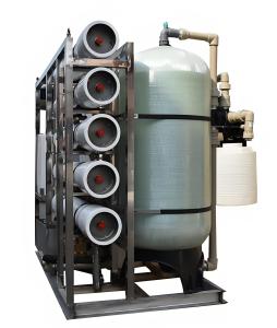 Quality Duplex Steel 2205 Seawater Desalination System Siemens PLC Control 100-1000M3/Day wholesale