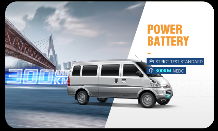 4490*1615*1915 Size 2023 Electric Van Vehicle Mvp Wuling Electric Food Cargo Truck Electric Pickup Truck Rhd Key Car Pickup Truck Four-door