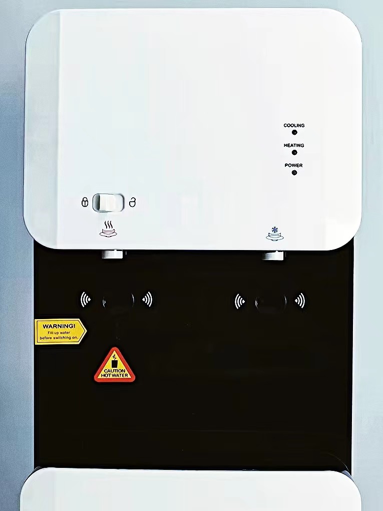 User-friendly Free-standing Touchless Water Dispenser with Easy Installation and Auto-stop ABS Plastics Housing Material