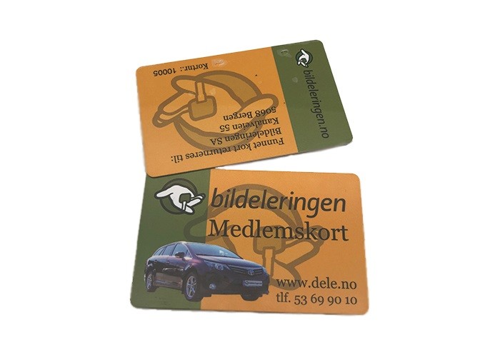 Custom Size Magnetic Hotel Room Key Card Door Access RFID Smart Key Card