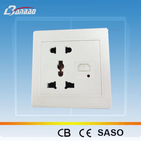 Cheap LK4038 wall socket with USB for sale
