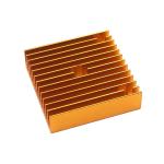 40*40*11mm MK7 MK8 3D Printer Heatsink Gold Copper Radiator