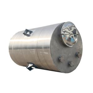 Quality 20000 liter stainless steel storage tank for chemical storage and reserve alternative wholesale