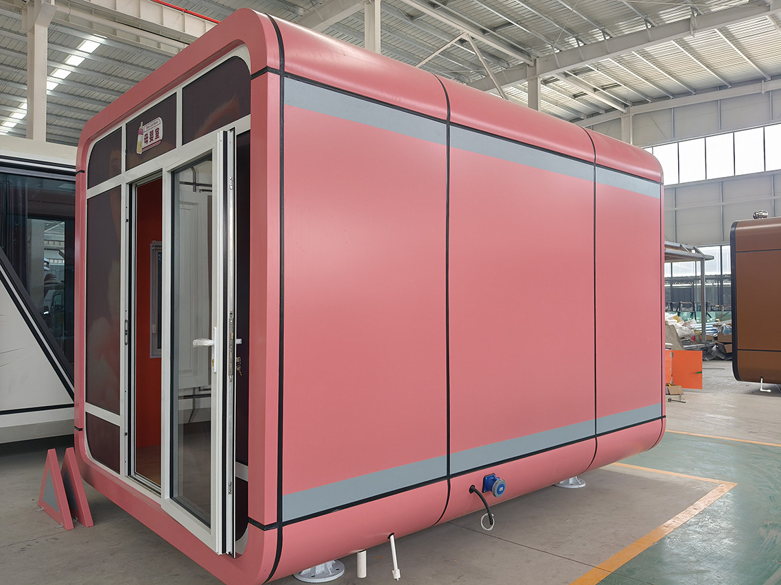 Customized Layout Apple Cabin Office Aluminum Material