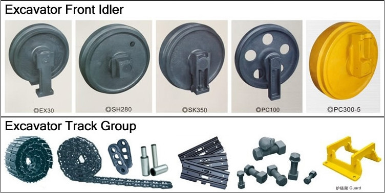 Kobelco excavator parts track roller frame