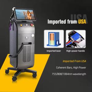 Quality 12x26mm Spot Size Laser Hair Removal Machine With Safety Features Skin Contact Sensor wholesale