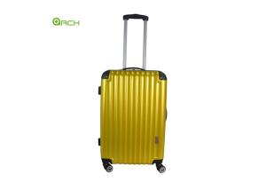 TSA Lock Dual Spinner Wheels Trolley PET Travel Luggage