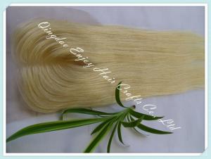 Quality Lace top closure 4''x4'' ,malaysian virgin hair 613# color straight 10''-24''length wholesale
