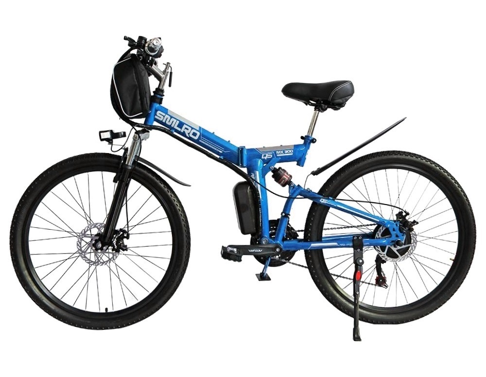 31MPH 26 Inch Folding Electric Bike With 1000W Rear Hub Motor