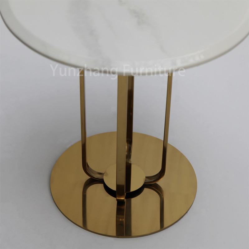 Simple Design Side Table Sofa Table SS201 Marble Living Room Furniture