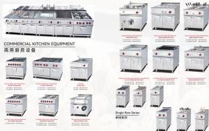 Quality Commercial Kitchen Fryer 4burner Range With Cabinet Jacketed Boiling Pan With Cabinet wholesale