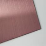 China 304 Hairline No. 4 Finish Stainless Steel Sheet Manufacturer Supplier In