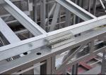 Light Steel Frame Custom European Prefab White Mobile Homes / Colorbond Roofing