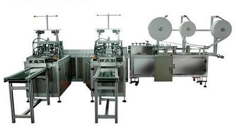 Cheap 220V / 50HZ Automatic Face Mask Making Machine , KN95 Non Woven Mask Making Machine for sale