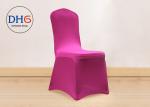 Fabric Dining Universal Chair Covers 160GSM Four Sides Elastic Non Deformation